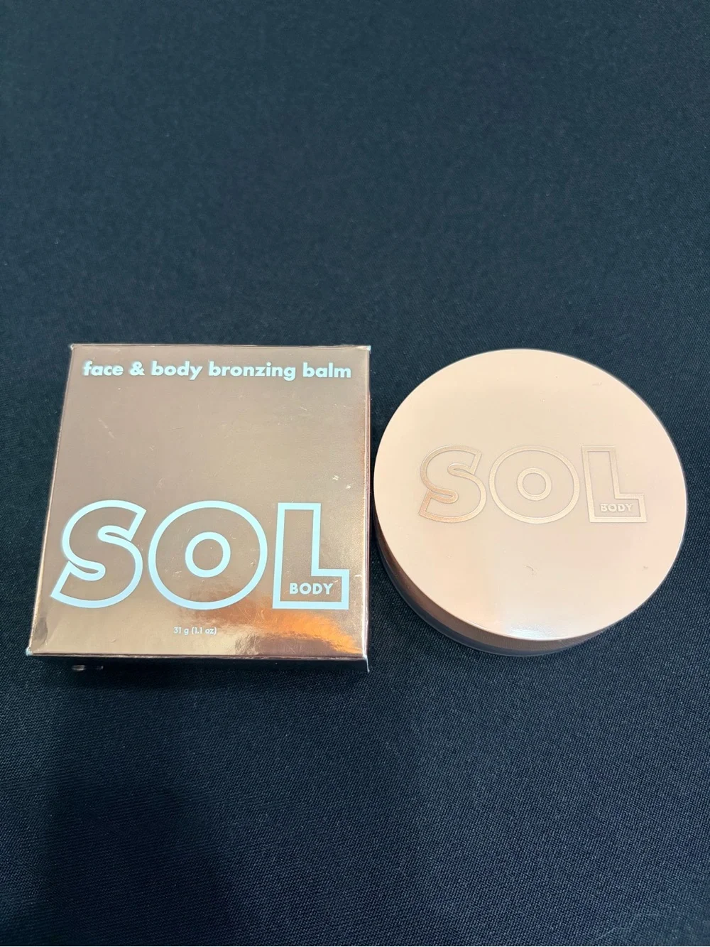 🌻 SOL Medium Body Face & Body Bronzing Balm New FullSz